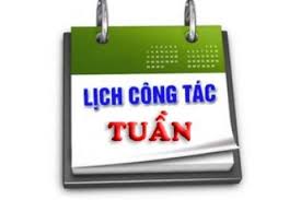 Lịch công tác tuần 23/2025 từ ngày 02/6/2025 - 08/6/2025