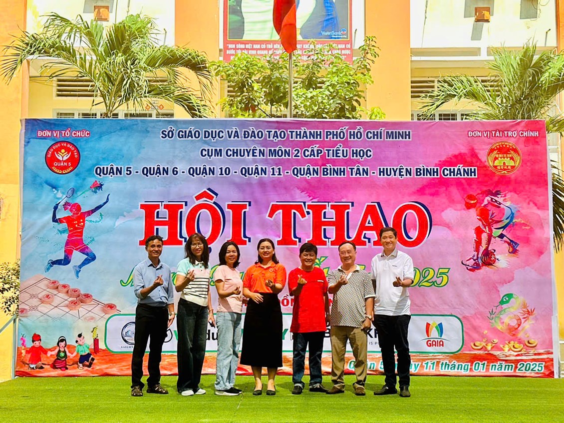 Hội thao Cụm chuyên môn 2 cấp tiểu học Mừng Xuân Ất Tỵ 2025.