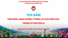 Tọa đàm tầm nhìn, định hướng tương lai cho giáo dục trong kỷ nguyên AI