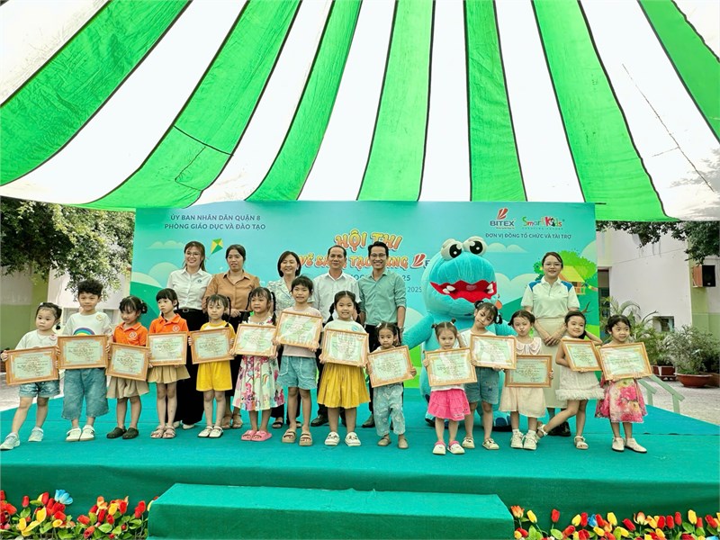 Cuộc thi  Bé vẽ Sáng tạo cùng Bitex 