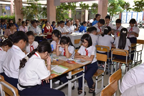 Hội nghị Chuyên đề “Dạy đọc cho học sinh lớp 5 theo hướng phát triển năng lực” năm học 2024 – 2025 của Tổ Bộ môn 5