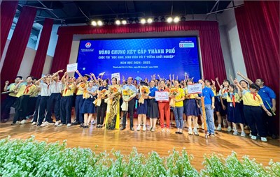 Vòng chung kết Hội thi “Học sinh, sinh viên với ý tưởng khởi nghiệp” - Cấp Thành phố - Năm học 2024 - 2025