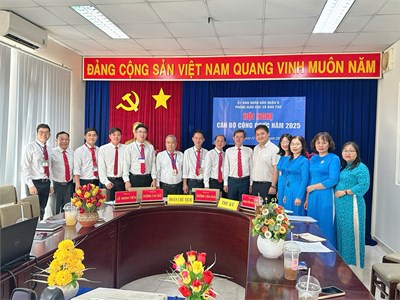 Hội nghị Cán bộ, Công chức năm 2025 của Phòng Giáo dục và Đào tạo Quận 8