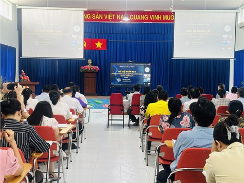 Hội thảo Ứng dụng Trí tuệ nhân tạo (AI) vào công tác quản lý, dạy học và kiểm tra đánh giá