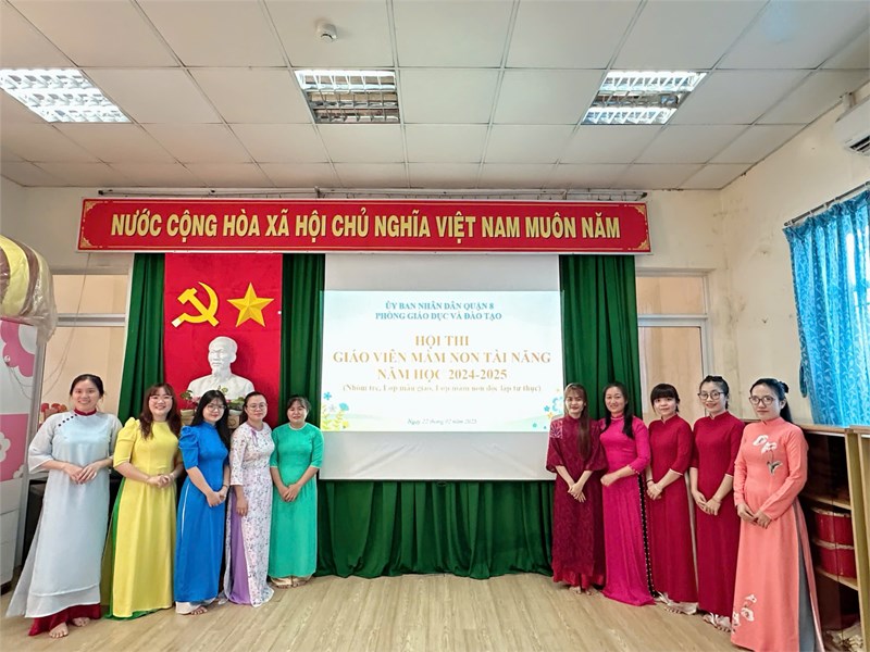 Hội thi Giáo viên Mầm non Tài năng - Cấp Quận - Năm học 2024 - 2025