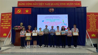 Hội thi Giới thiệu tác phẩm Văn học - Chủ đề “Trường học hạnh phúc” - Năm học: 2024 - 2025