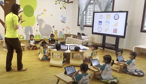 Tiết dạy  Bé làm quen với Toán 