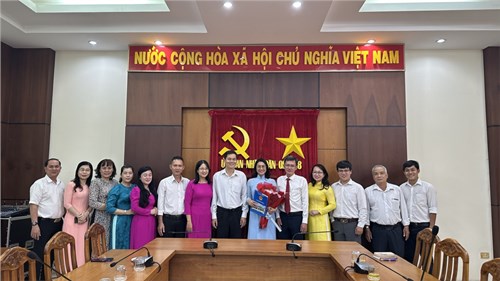 Lễ trao quyết định cán bộ - ngành giáo dục và đào tạo