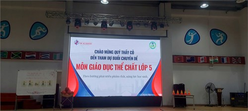 Chuyên đề  Dạy GDTC lớp 5 theo hướng phát triển phẩm chất , năng lực học sinh 