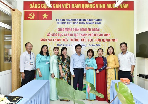 Khảo sát chính thức trường TH Trần Quang Vinh