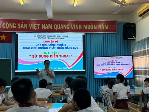 Chuyên đề  Dạy Công nghệ cho học sinh lớp 5 theo hướng phát triển phẩm chất, năng lực 