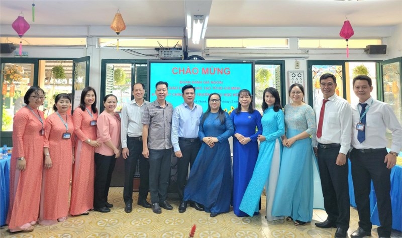 Khảo sát chính thức trường TH Hồng Hà