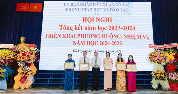 Những con số ấn tượng của ngành giáo dục Gò Vấp