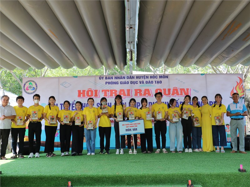 Huyện Hóc Môn: 143 học sinh giỏi khối 9 tham gia cuộc thi Học sinh giỏi cấp thành phố năm học 2023-2024(Trang tin điện tử Đảng bộ TpHCM)