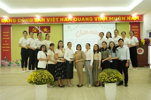QUẬN 1 ĐÓN ĐOÀN SỞ GIÁO DỤC VÀ ĐÀO TẠO THẨM ĐỊNH TRƯỜNG THỰC HIỆN CHƯƠNG TRÌNH CHẤT LƯỢNG CAO  “TRƯỜNG TIÊN TIẾN, HỘI NHẬP QUỐC TẾ” Năm học 2023-2024