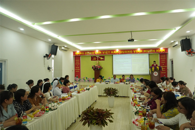 Phòng giáo dục và đào tạo quận 1 tổ chức họp giao ban chuyên môn phó hiệu trưởng các cơ sở giáo dục mầm non năm học 2023 - 2024