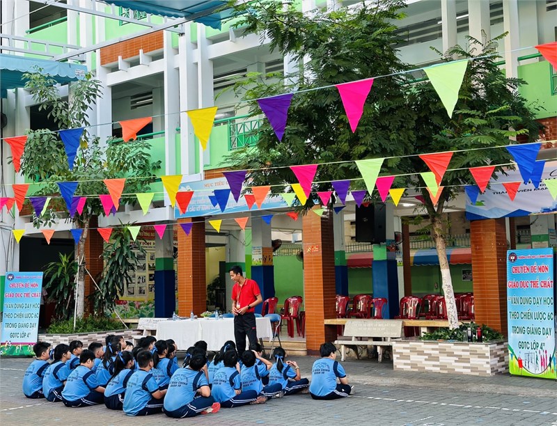 Chuyên đề  Vận dụng dạy học theo Chiến lược 6C trong giảng dạy GDTC lớp 4 