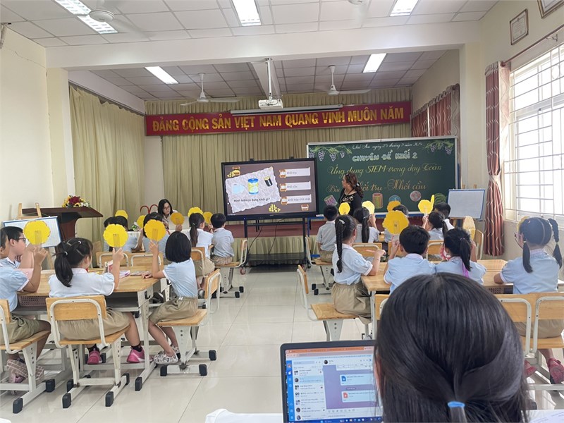 Chuyên đề “Nâng cao chất lượng giáo dục Stem trong chương trình giáo dục phổ thông 2018 ở lớp Hai”
