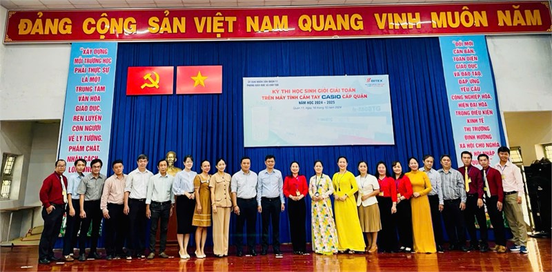 Kỳ thi “Học sinh giỏi giải toán trên máy tính cầm tay” cấp Quận
Năm học 2024-2025