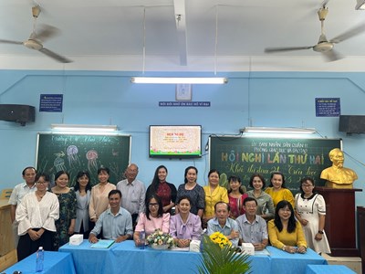 Hội nghị lần thứ hai
Khối thi đua 21 - Khối Tiểu học - Sơ kết học kỳ I
Năm học 2023 - 2024