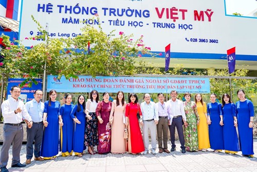 Khảo sát chính thức, kiểm định chất lượng giáo dục 
trường Tiểu học Việt Mỹ