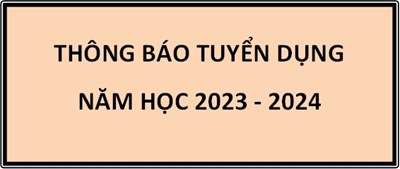 Thông báo số 79/TB-HĐTDVC ngày 25/04/2024 của Hội đồng tuyển dụng viên chức Quận 5 về kết quả trúng tuyển viên chức đối với các đơn vị sự nghiệp Giáo dục và Đào tạo công lập thuộc Quận 5 năm học 2023 - 2024