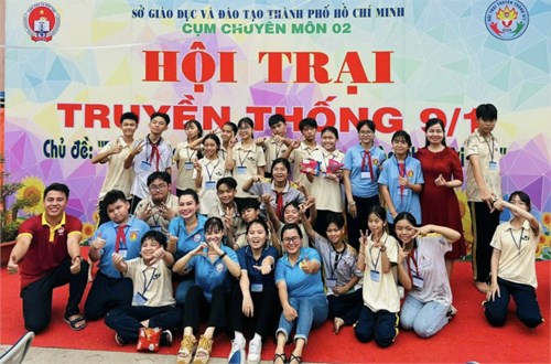 THCS: Trường THCS Trần Quốc Tuấn đại diện Phòng Giáo Dục Và Đào Tạo Quận 7 tham dự Hội trại truyền thống 9/1 lần thứ XVI - Năm 2024