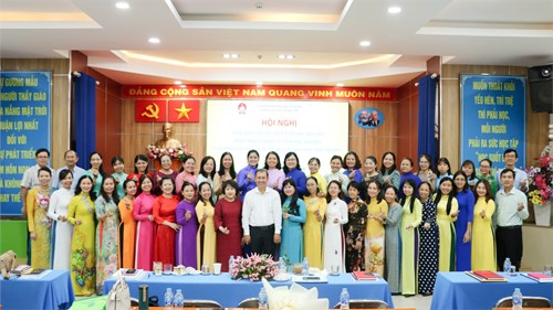 Hội nghị tổng kết năm học 2023-2024, Triển khai nhiệm vụ năm học 2024-2025 và Hướng dẫn xây dựng Kế hoạch giáo dục nhà trường cấp tiểu học.