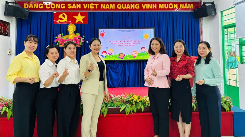 Chuyên đề  Thiết kế các hoạt động Làm quen chữ viết cho trẻ mẫu giáo 