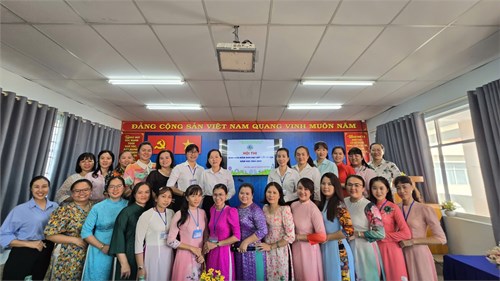 Hội thi giáo viên dạy giỏi mầm non cấp huyện năm học 2024-2025.