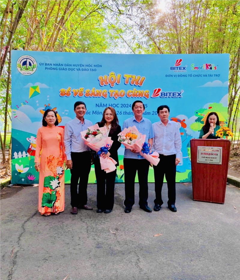 Hội thi “Bé vẽ sáng tạo cùng Bitex” năm học 2024-2025.