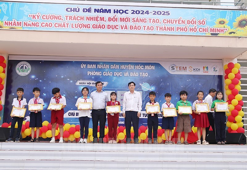 Hóc Môn: Tổ chức Ngày hội giáo dục STEM.