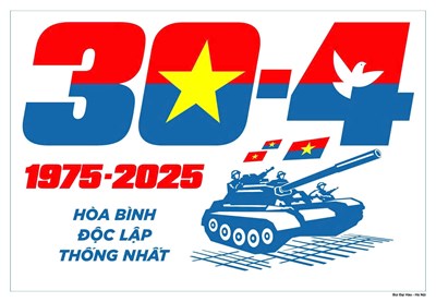 Nhiệt liệt chào mừng 50 năm Ngày Giải phóng miền Nam, thống nhất đất nước (30/4/1975 - 30/4/2025)!