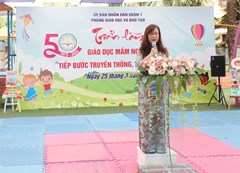 Triển lãm 50 năm giáo dục mầm non quận 1 - tiếp bước truyền thống, xây dựng tương lai
