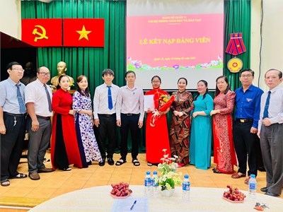 Lễ kết nạp Đảng viên mới