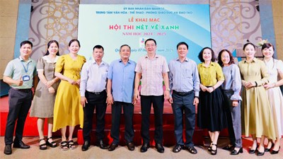 Khai mạc Hội thi “ Nét vẽ xanh” Quận 11
Năm học 2024 -2025