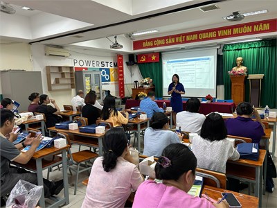 Hội thảo tập huấn Sách giáo khoa I-learn Smart World & Right On
Bộ môn Tiếng Anh cấp Trung học cơ sở năm học 2024-2025