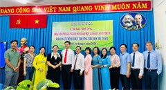 Trường tiểu học đề thám đón đoàn khảo sát chính thức
về đánh giá chuẩn quốc gia mức độ 1