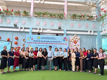 MN: Chuyên đề Cụm 1 cấp quận “Kỹ năng thiết kế các hoạt động làm quen chữ viết cho trẻ mẫu giáo”