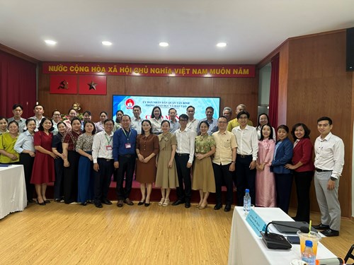 Phòng Giáo dục và Đào tạo đón Đoàn kiểm tra của Sở Giáo dục và Đào tạo TPHCM về thực hiện Thông tư 29/2024/TT-BGDĐT của Bộ Giáo dục và Đào tạo ban hành quy định về dạy thêm, học thêm trên địa bàn quận.Tân Bình